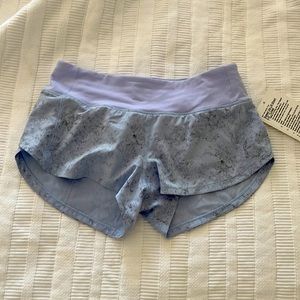 Brand new with tag- Lululemon speed up low rise 2.5 inch lined short